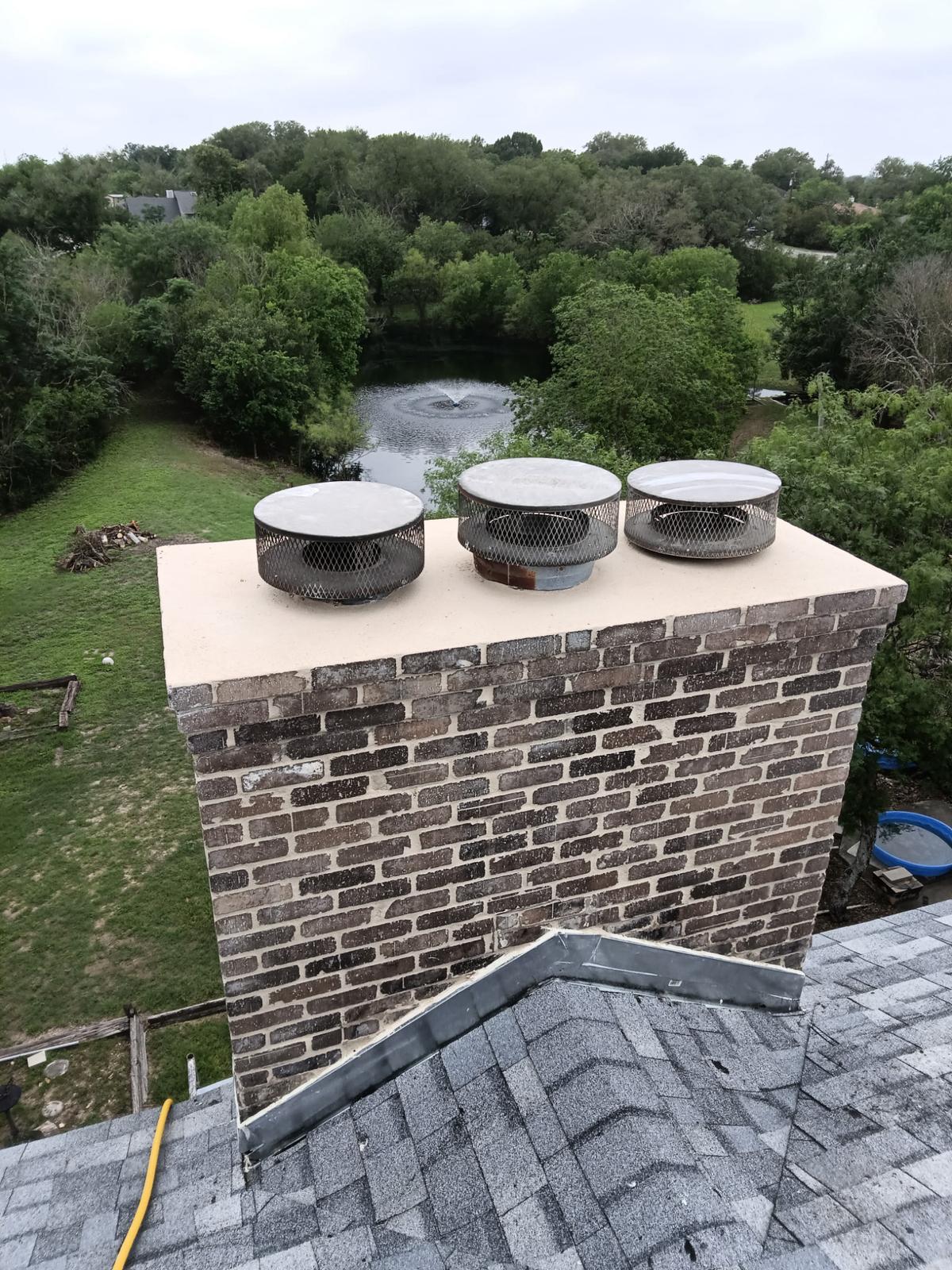 Repointing, Flashing & Crown — chimney work in San Antonio, Texas