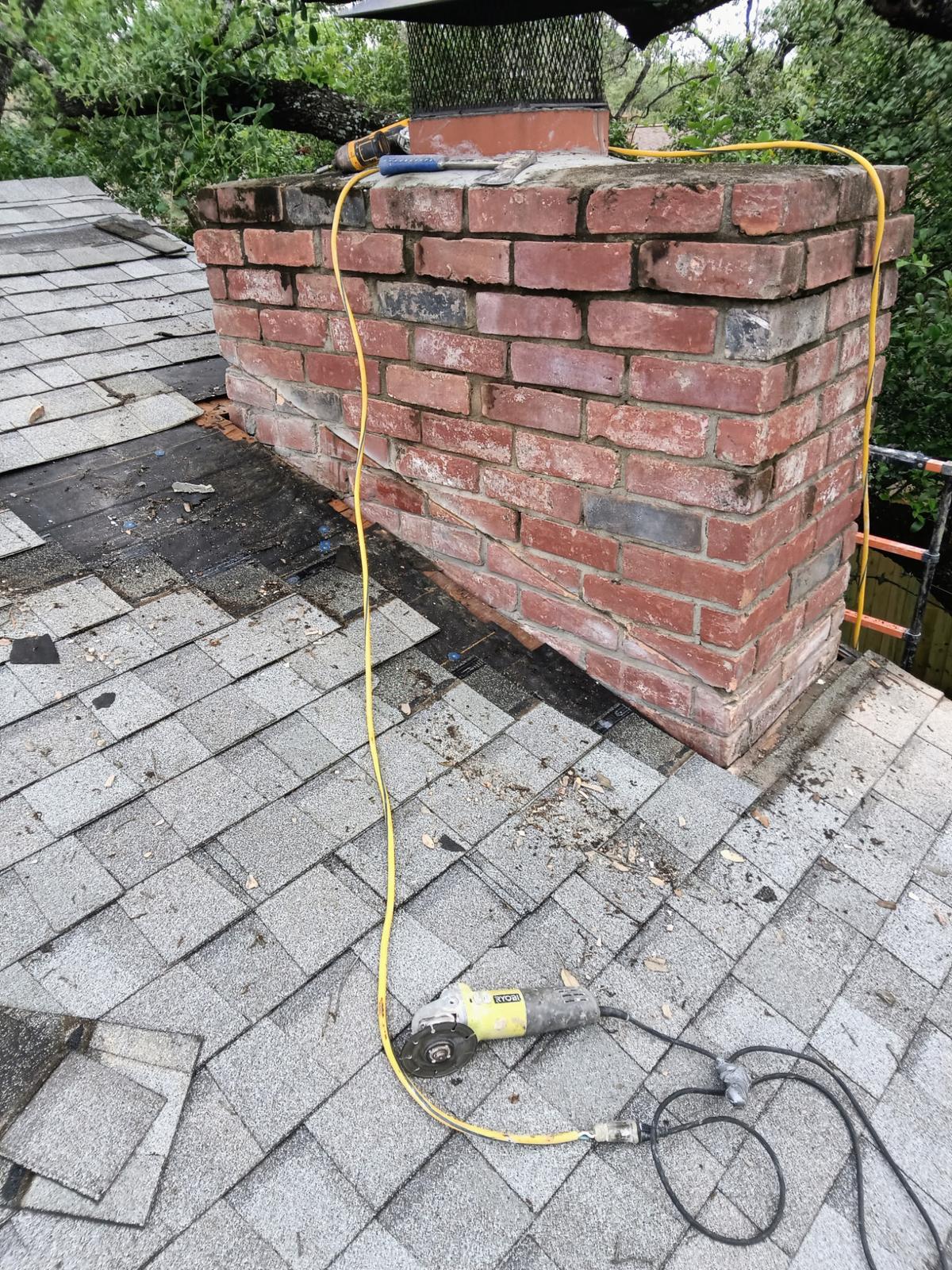 Brick Chimney Repair & Reflash — chimney work in San Antonio, Texas