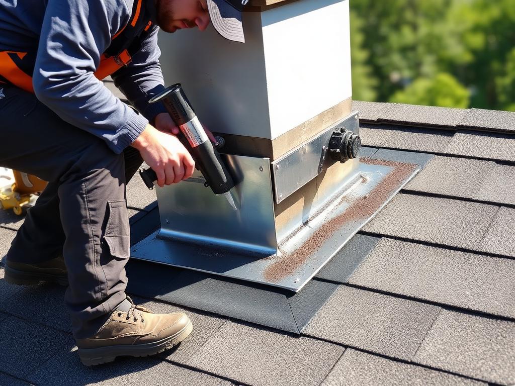 Chimney Flashing Repair in Cibolo, TX
