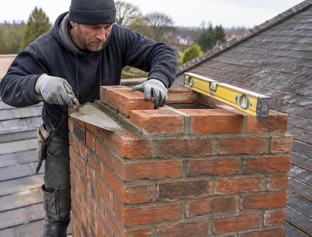 Chimney Rebuild in Cibolo, TX