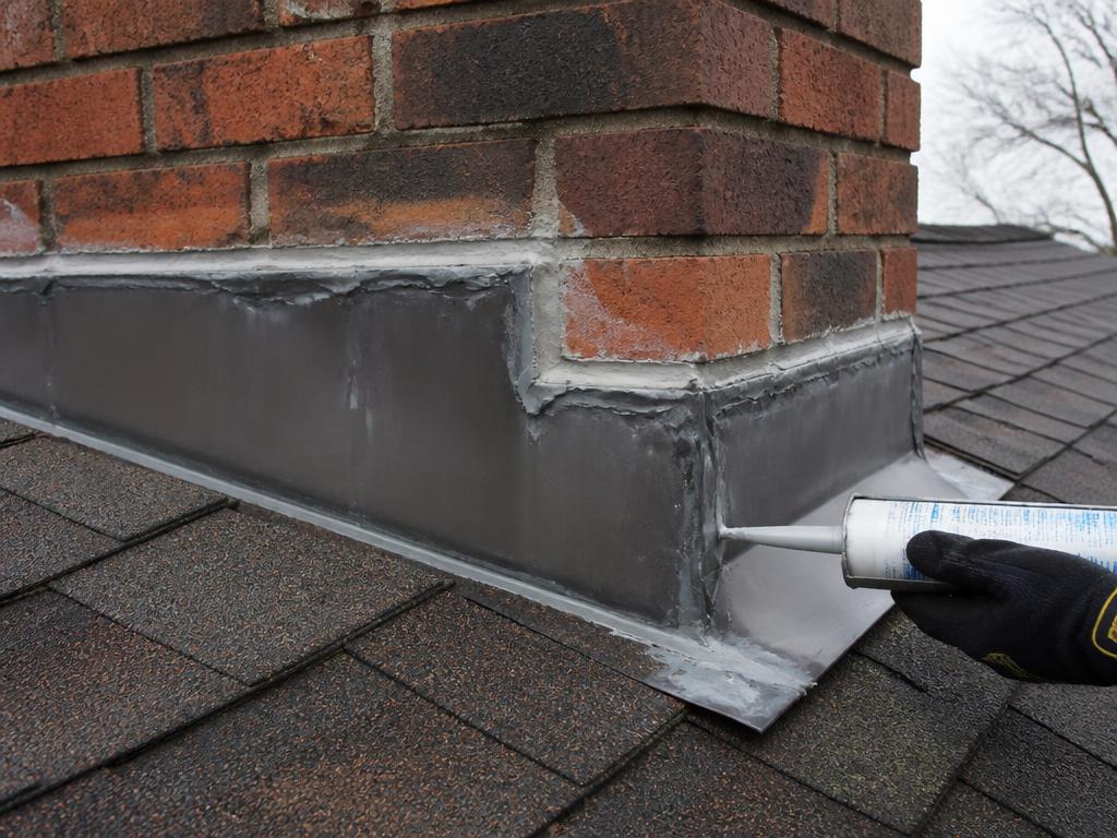 Chimney leak repair and flashing sealing in San Antonio, Texas