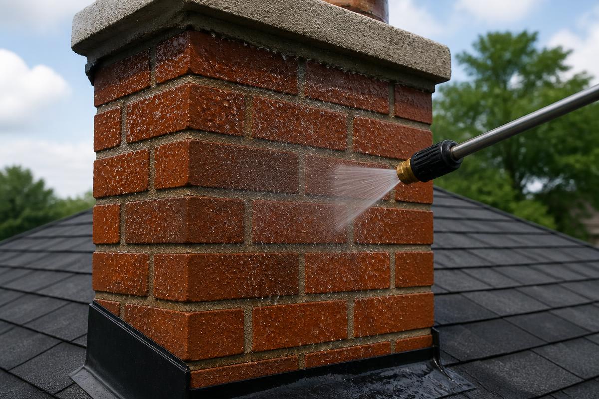 The Crown & Masonry — common chimney leak entry point in San Antonio homes